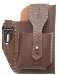  Retro bőr övtáska, férfi táska