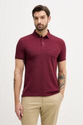 Tommy Hilfiger poló - burgundia S
