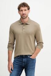 HUGO BOSS pamut hosszúujjú - zöld M - answear - 44 490 Ft