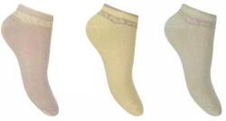 Fila 3 darabos női no-show zokni 35-38 Squirrel Grey színes|szürke