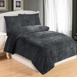 Jahu Ágyneműhuzat Aztec Structure Sötétszürke, egyszínű, geometrikus minta, … (1150044.13)