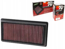 K&N Filters Sport Levegőszűrő Külső Hossz: 238MM Ütközés Asszisztens #34