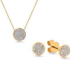 Heratis Forever Arany ékszer szett gyémántokkal 0, 160 ct Atia IZBR526S