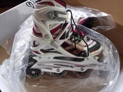 Roces Görkorcsolya Roces Slim 280W 36-os méret white fuchsia