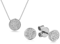 Heratis Forever Fehér arany ékszer szett gyémántokkal 0, 160 ct Atia IZBR526AS