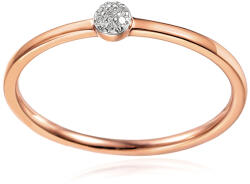 Heratis Forever Minimalista rózsa arany gyűrű 0, 020 ct gyémánttal IZBR890RP