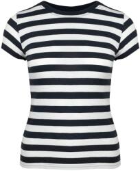 Mantis Tricou cu dungi pentru femei - Neagră / albă | S (M110S-1000136724)
