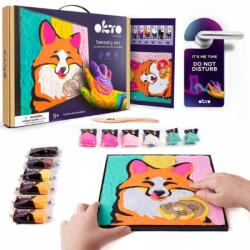 OKTO Diy készlet róka kép festéséhez