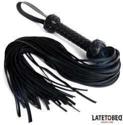 Latetobed BDSM fonott korbács - 64, 5 cm