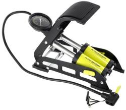 CARMOTION Dupladugattyús lábpumpa nyomásmérővel, 11 BAR/160 PSI, Carmotion (CAR83502)