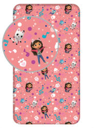  Cearșaf Gabby’s Dollhouse 90x200