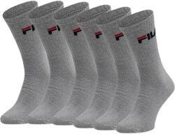 Fila Crew Tennis zokni 6-pack Unisex Szürke 43-46 szürke