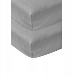 Meyco Baby Un lepedő kiságyba 2 darabos csomag 40x80/90cm szürke Leírás! (563204)
