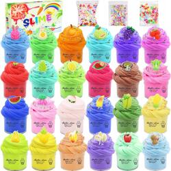 Galaxy LiRiQi Diy Slime Színes Muffin készítő készlet 75 db-os (ZESTAW DO ROBIENIA GLUTÓW gluty lody)