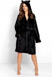  Momenti Per Me Kitty fürdőköpeny, fekete, XXL (60233)