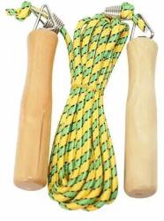 SOFTEE Poliészter ugrókötél Deluxe sárga|zöld