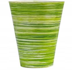 Eko-ceramika Elegant Védőburkolat 14x17CM Kerámia Orchidea Kúp Szép Zöld (226-021)