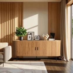  Komód 180 cm tölgy színben - TRISH (wipMMR0812)