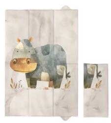 CEBA BABY Összecsukható pelenkázó alátét 60x40cm - Víziló