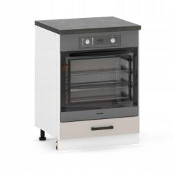 ULWE Beépíthető Sütőszekrény, Sütő 60CM Kasmír Teakonyha Polc Modul (E-SDP 60 B/K)