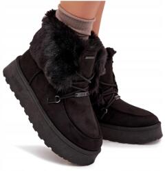 Big Star Női Platformos Hócipő Szőrmével Big Star SS274113 Fekete 38 (SS274113)
