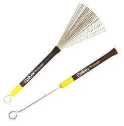 BALBEX fémszálas, guminyelű, visszahúzható dobseprű Medium BR1M