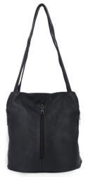 Hernan Fekete női táska többfunkciós hátizsák és válltáska (na-0212-black)
