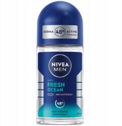 NIVEA Men Fresh Ocean férfi izzadásgátló golyós dezodor 48H 50ml (80054 męski dezodorant)