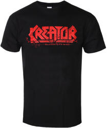 NNM мъжка тениска Kreator - Krushers of The World Logo - Black - 51845100