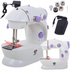 Golpin Hordozható varrógép 2 üzemmód Tartozékok Akkumulátor cérna tű készlet (Maszyna Do Szycia Przenośna 2 Tryby Zestaw)