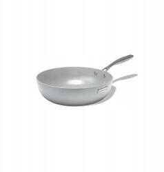  Tria Ceramic wok serpenyő háromrétegű rozsdamentes acélból, kerámia bevonattal 24