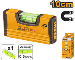 INGCO Mini vízmérték 100 mm mágneses (HMSL03101) - agrotrade