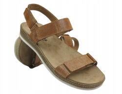 Helios Női Szandál Helios 245 Világosbarna Sportos Könnyű Tépőzáras (245.071)