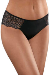 Babell Bugyi női kényelmes csipkés bugyi 142 fekete XL (wygodne majtki bawełniane)
