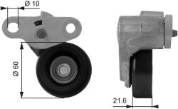 GATES Szíjfeszítő, hosszbordás szíj GATES T38159 for CHEVROLET, GMC, SAAB, HUMMER (T38159)