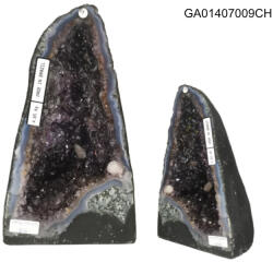  Geoda Ametist Cristal Natural Brazilia - 21-53 x 15-35 x 11-26 cm - 1 Buc