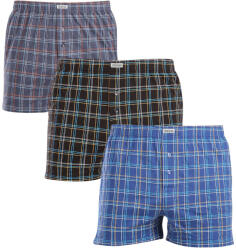 Andrie 3PACK férfi bő szárú boxeralsók Andrie többszínű (PS 5821) XL
