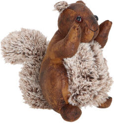  Erdei állatos bőr ajtókitámasztó, mókus, 1, 5 kg (LH344-M)