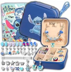 1P Stitch Lilo és Stich Ékszer Nyaklánc Karkötő Készlet (ZESTAW DO ROBIENIA BRANSOLETEK KORALIKI)