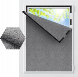  Sötétítő anyag ablakra Szürke tépőzáras 150x300cm Bksai (658738738704)