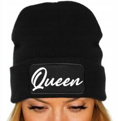  Női Téli Sapka Fekete Őszi Tél Vicces Divatos Nyomtatás Queen (Czapka Zimowa Czarna)