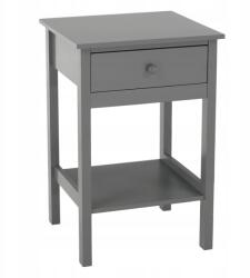 TEMPO KONDELA Éjjeliszekrény, szürke, Malise (tk-0000307670)