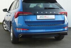 Kipufogóvég utánzat, Škoda Scala, 2019- , Abs fekete metálfényezés