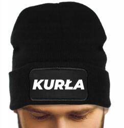  Férfi Téli Sapka Fekete Őszi Téli Vicces Divatos Nyomtatott Tyúk (Czapka Zimowa KURŁA Czarna)