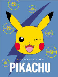  Pokémon Electrifying coral fleece polár takaró 150x200cm - tisztitoszertrendelek