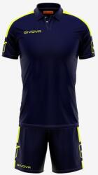 Givova KIT PLAY dressz kék-fluo sárga M