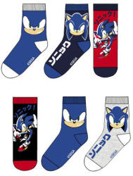 Sonic a sündisznó Turbo gyerek zokni 23-34