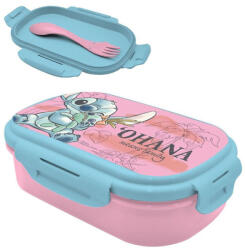  Disney Lilo és Stitch, A csillagkutya Cheeky szendvicsdoboz + evőeszköz szett