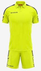 Givova KIT PLAY dressz fluo sárga-kék L