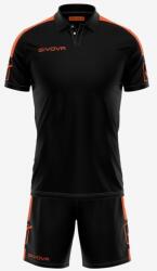 Givova KIT PLAY dressz fekete-fluo narancs XL